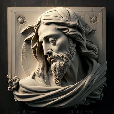 3D model st jesus (STL)